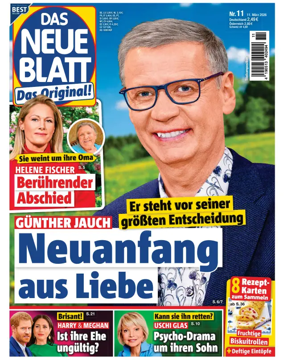 Cover of DAS NEUE BLATT