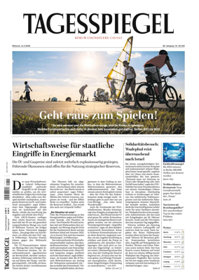 Cover of Der Tagesspiegel