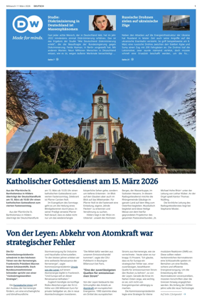 Cover of Deutsche Welle (German edition)