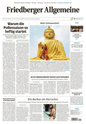 Cover of Friedberger Allgemeine