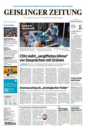 Cover of Geislinger Zeitung