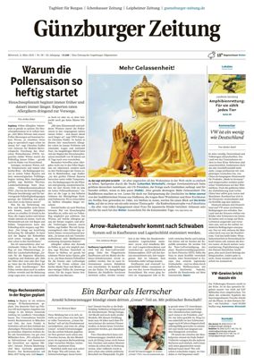 Cover of Guenzburger Zeitung