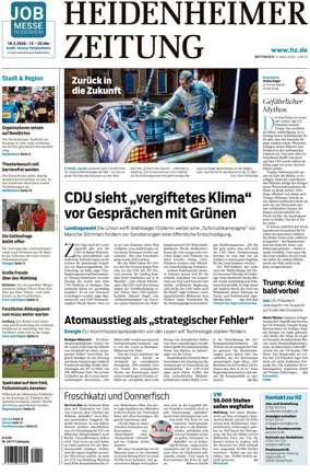 Cover of Heidenheimer Zeitung