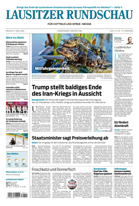 Cover of Lausitzer Rundschau