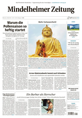 Cover of Mindelheimer Zeitung