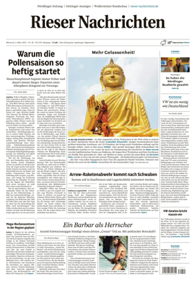 Cover of Rieser Nachrichten