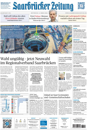 Cover of Saarbruecker Zeitung