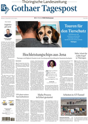 Cover of Thuringische Landeszeitung (Gotha)