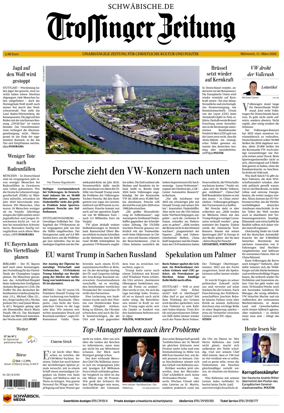 Cover of Trossinger Zeitung