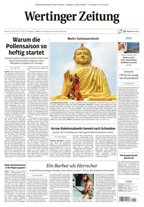 Cover of Wertinger Zeitung