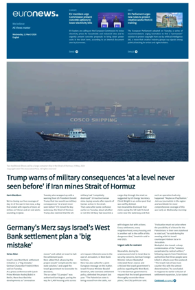 Cover of EuroNews (English Edition)