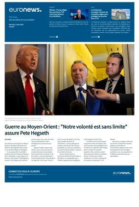 Cover of EuroNews (French Edition)