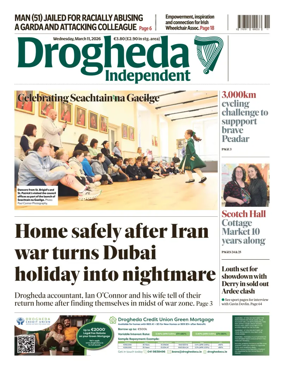 Cover of Drogheda Independent