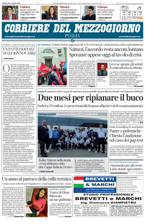 Cover of Corriere del Mezzogiorno (Puglia)