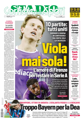 Cover of Corriere dello Sport Stadio (Firenze)