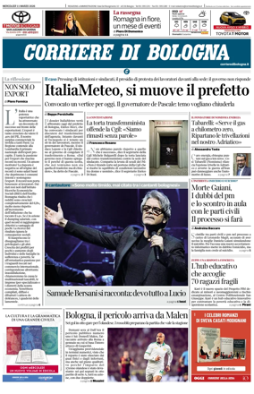 Cover of Corriere di Bologna