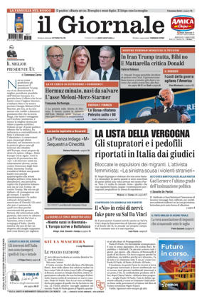 Cover of Il Giornale (Italy)