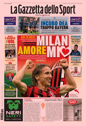 Cover of La Gazzetta dello Sport - Milano