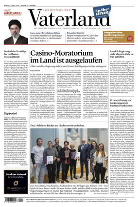 Cover of Liechtensteiner Vaterland