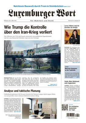 Cover of Luxemburger Wort