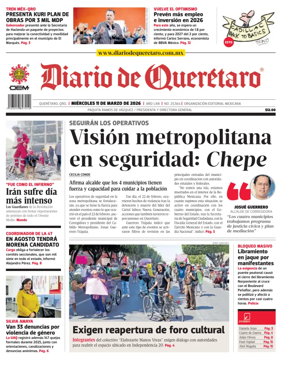 Cover of Diario de Queretaro