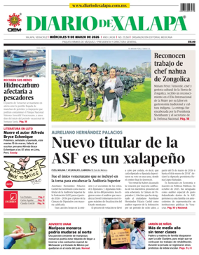 Cover of Diario de Xalapa
