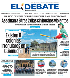 Cover of El Debate de Guamuchil