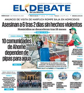 Cover of El Debate de Los Mochis