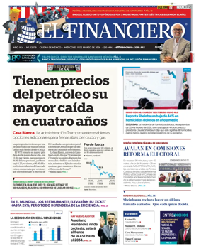 Cover of El Financiero