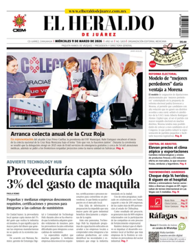 Cover of El Heraldo de Juarez