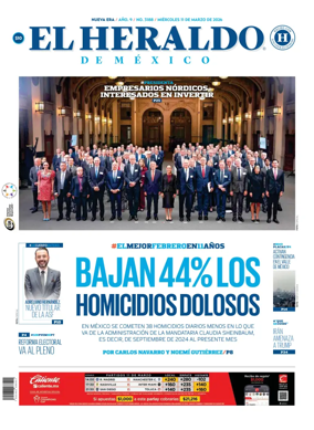 Cover of El Heraldo de Mexico