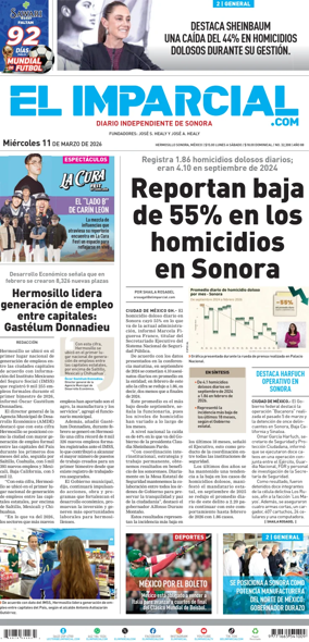 Cover of El Imparcial