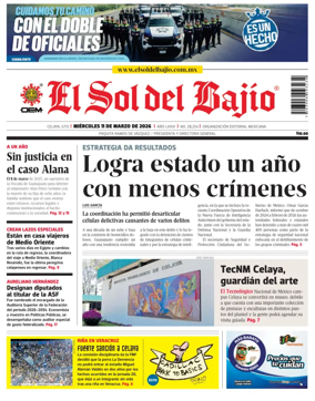 Cover of El Sol de Bajio