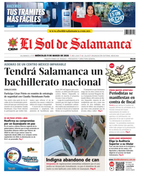 Cover of El Sol de Salamanca