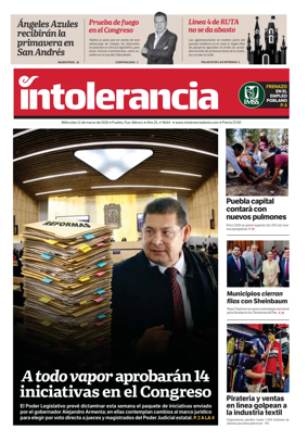 Cover of Intolerancia Diario