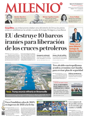 Cover of Milenio Monterrey