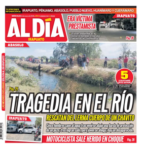 Cover of Periodico Al Dia (Irapuato)