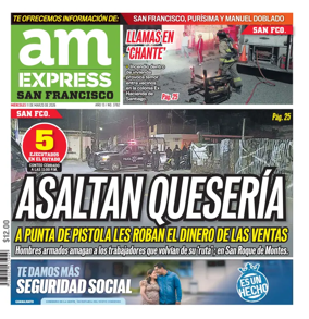 Cover of Periodico AM Express (San Francisco del Ricon)