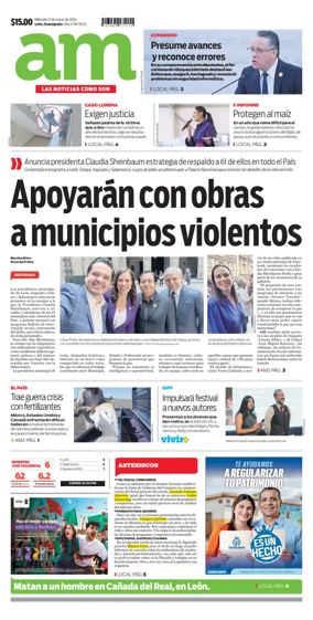 Cover of Periodico AM (Leon)