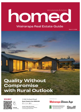 Cover of Homed Wairarapa