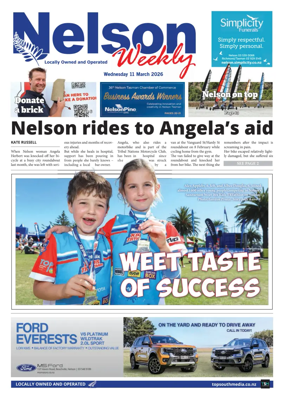 Cover of Nelson Weekly