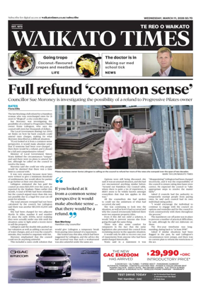 Cover of Waikato Times