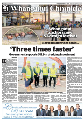 Cover of Whanganui Chronicle
