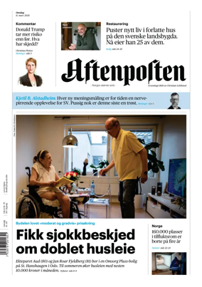 Cover of Aftenposten