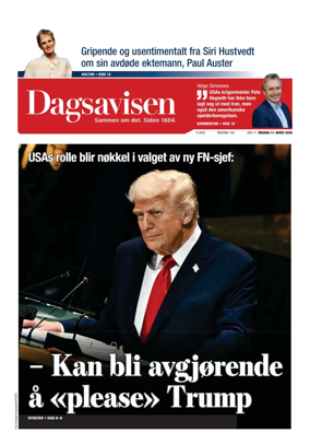 Cover of Dagsavisen