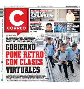 Cover of Diario Correo