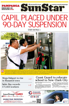 Cover of Sun.Star Pampanga