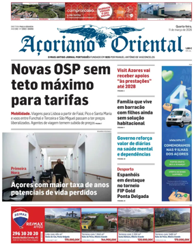 Cover of Acoriano Oriental
