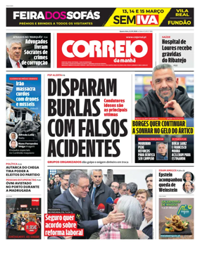 Cover of Correio da Manha