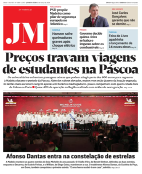 Cover of Jornal Madeira